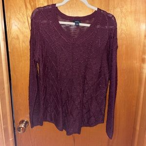 Maroon Sweater